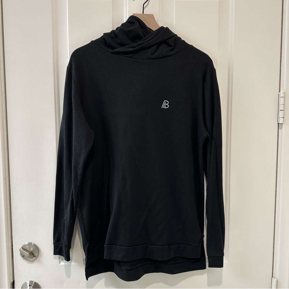 Built Apparel Men’s Fitness Pullover Hoodie Black Size Medium
